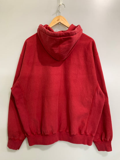 【中古品】【メンズ】 SUPREME 26SS ARABIC LOGO HOODED SWEATSHIRT アラビック ロゴ フーデッド スウェットシャツ メンズ 長袖 パーカー トップス 149-260720-em-52-min サイズ：M カラー：レッド 万代Net店