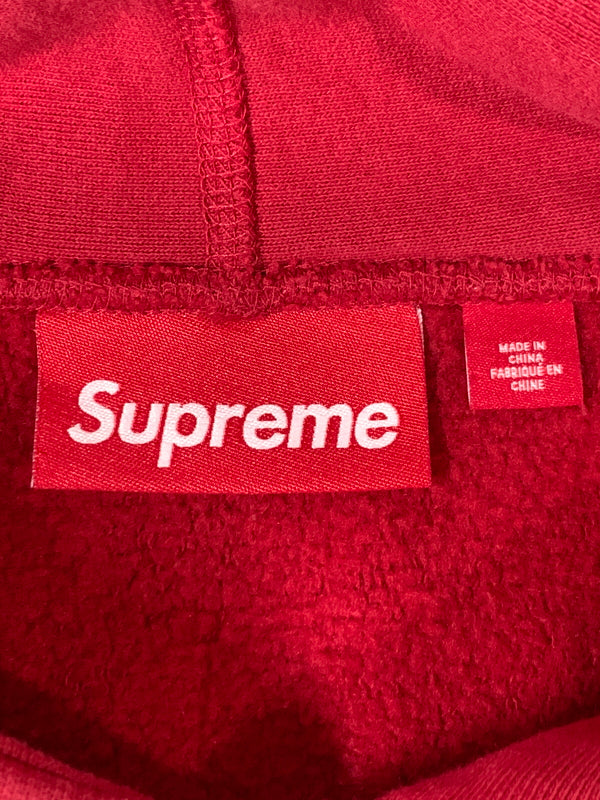 【中古品】【メンズ】 SUPREME 26SS ARABIC LOGO HOODED SWEATSHIRT アラビック ロゴ フーデッド スウェットシャツ メンズ 長袖 パーカー トップス 149-260720-em-52-min サイズ：M カラー：レッド 万代Net店