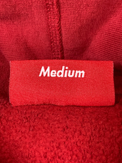 【中古品】【メンズ】 SUPREME 26SS ARABIC LOGO HOODED SWEATSHIRT アラビック ロゴ フーデッド スウェットシャツ メンズ 長袖 パーカー トップス 149-260720-em-52-min サイズ：M カラー：レッド 万代Net店
