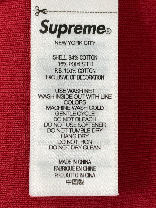 【中古品】【メンズ】 SUPREME 26SS ARABIC LOGO HOODED SWEATSHIRT アラビック ロゴ フーデッド スウェットシャツ メンズ 長袖 パーカー トップス 149-260720-em-52-min サイズ：M カラー：レッド 万代Net店