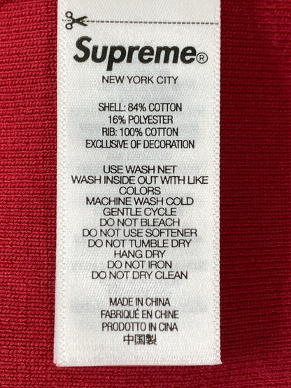 【中古品】【メンズ】 SUPREME 26SS ARABIC LOGO HOODED SWEATSHIRT アラビック ロゴ フーデッド スウェットシャツ メンズ 長袖 パーカー トップス 149-260720-em-52-min サイズ：M カラー：レッド 万代Net店