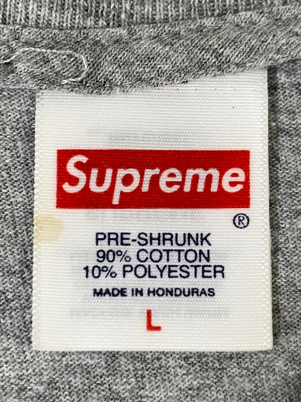 【中古品】【メンズ】 SUPREME シュプリーム DIAMOND TEE 24AW シュプリーム ダイアモンド プリント 半袖Tシャツ メンズ トップス 149-260720-em-49-min サイズ：Ｌ カラー：グレー 万代Net店