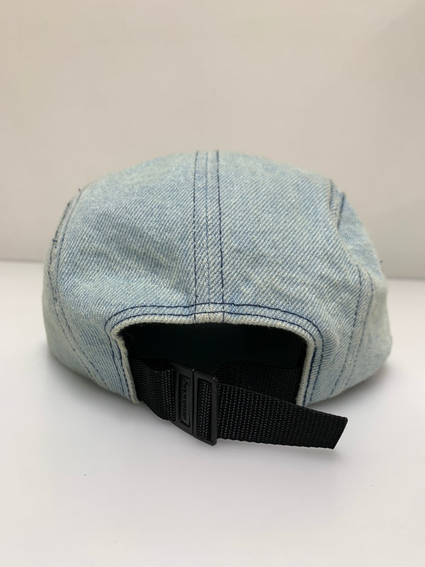 【中古品】【メンズ/レディース】 SUPREME シュプリーム 25SS DENIM CAMP CAP デニム キャンプ キャップ 帽子 185-260723-em-17-min サイズ：58cm ONE SIZE カラー：インディゴ 万代Net店
