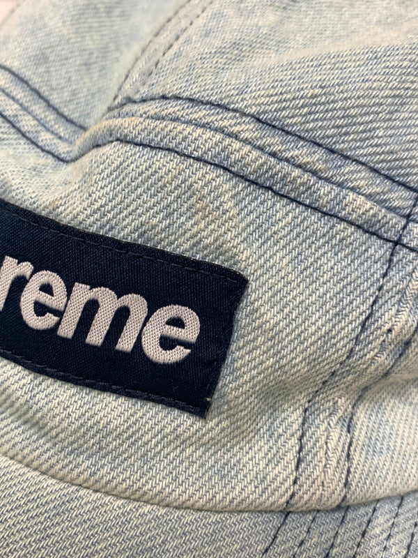 【中古品】【メンズ/レディース】 SUPREME シュプリーム 25SS DENIM CAMP CAP デニム キャンプ キャップ 帽子 185-260723-em-17-min サイズ：58cm ONE SIZE カラー：インディゴ 万代Net店