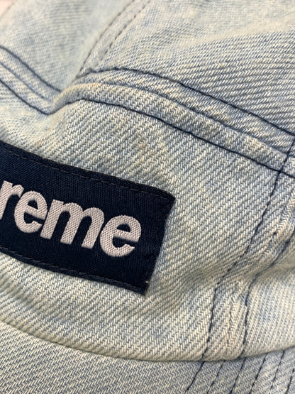 【中古品】【メンズ/レディース】 SUPREME シュプリーム 25SS DENIM CAMP CAP デニム キャンプ キャップ 帽子 185-260723-em-17-min サイズ：58cm ONE SIZE カラー：インディゴ 万代Net店