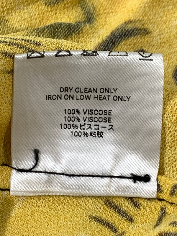 【中古品】【メンズ】 VEJAS ヴェジャス VISCOSE S/S SHIRT ビスコース ショートスリーブ シャツ メンズ トップス 半袖シャツ 141-260723-em-41-min サイズ：34 カラー：マスタード 万代Net店