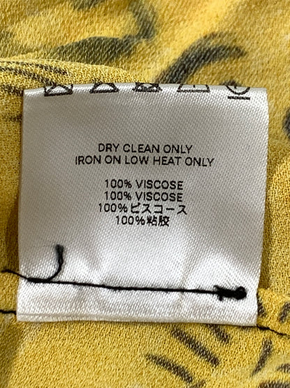 【中古品】【メンズ】 VEJAS ヴェジャス VISCOSE S/S SHIRT ビスコース ショートスリーブ シャツ メンズ トップス 半袖シャツ 141-260723-em-41-min サイズ：34 カラー：マスタード 万代Net店