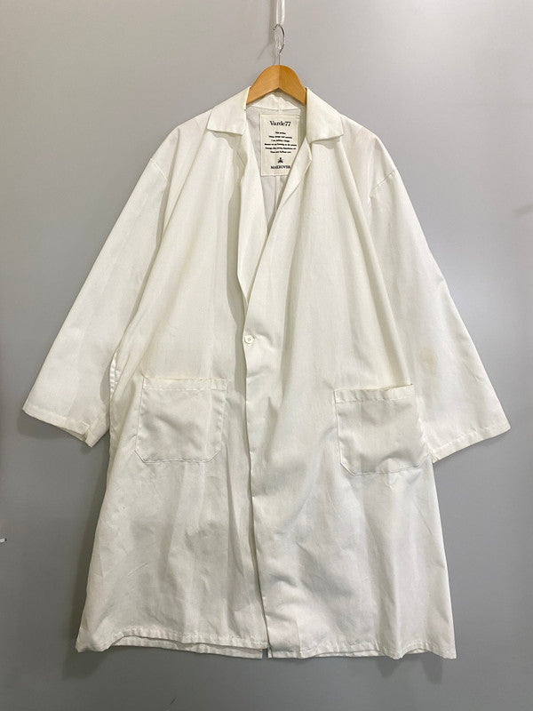 【現状渡し品】【メンズ】 VARDE77 バルデ77 MAKEOVER XXXL UNIFORM COAT コート アウター 140-260721-zi-22-min サイズ：FREE カラー：ホワイト 万代Net店