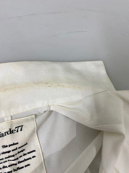 【現状渡し品】【メンズ】 VARDE77 バルデ77 MAKEOVER XXXL UNIFORM COAT コート アウター 140-260721-zi-22-min サイズ：FREE カラー：ホワイト 万代Net店