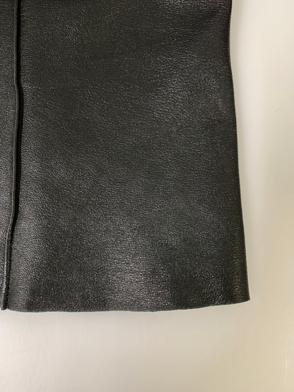 【中古品】【メンズ】 PIHAKAPI ピハカピ LEATHER PANTS 19A90PHU22 レザー パンツ メンズ ボトムス 152-260720-em-43-min サイズ：28 カラー：ブラック 万代Net店