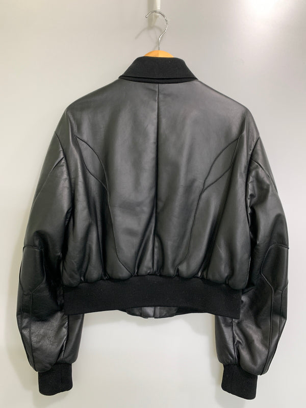 【中古品】【メンズ】 PIHAKAPI ピハカピ LEATHER BLOUSON 19A90PHU37 レザー ブルゾン メンズ アウター 革 ラムレザー 141-260720-em-47-min サイズ：M カラー：ブラック 万代Net店