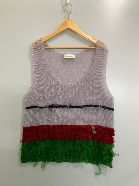 【現状渡し品】【メンズ】 NAMACHEKO ナマチェコ VEST ベスト メンズ トップス 重ね着 141-260720-em-45-min サイズ：Ｓ カラー：マルチカラー 万代Net店