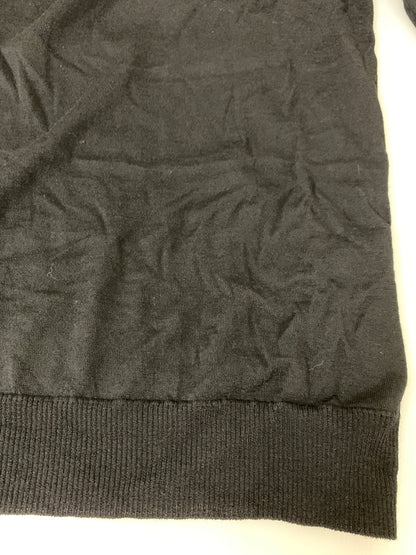 【中古品】【メンズ】 STONE ISLAND ストーンアイランド GHOST PIECE WOOL KNIT K1S155100071S00FC ゴーストピース ウールニット ポロシャツ メンズ トップス 長袖 141-260720-em-44-min サイズ：Ｌ カラー：ブラック 万代Net店