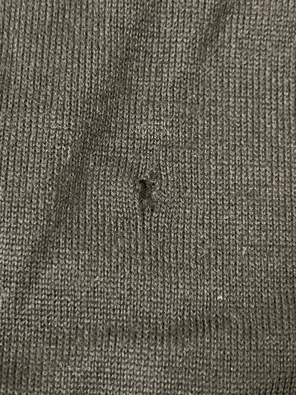 【中古品】【メンズ】 STONE ISLAND ストーンアイランド GHOST PIECE WOOL KNIT K1S155100071S00FC ゴーストピース ウールニット ポロシャツ メンズ トップス 長袖 141-260720-em-44-min サイズ：Ｌ カラー：ブラック 万代Net店