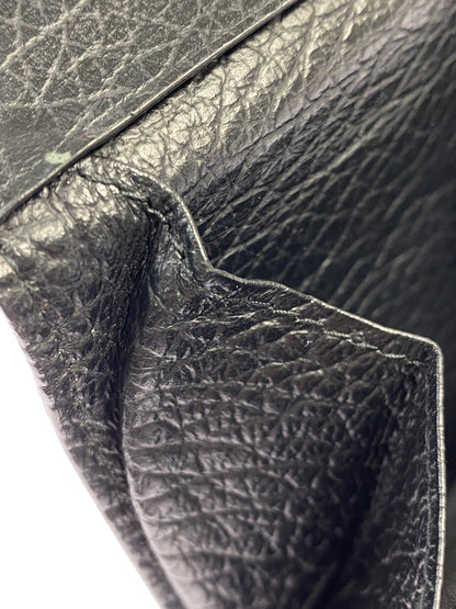 【中古品】【メンズ】 MAISON MARGIELA メゾン マルジェラ 4ステッチ アコーディオン フォールド レザー コンパクトウォレット カードケース S56UI0149 200-260723-jt-11-min カラー：ブラック 万代Net店