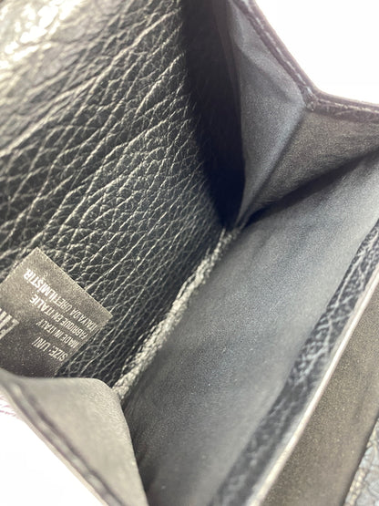 【中古品】【メンズ】 MAISON MARGIELA メゾン マルジェラ 4ステッチ アコーディオン フォールド レザー コンパクトウォレット カードケース S56UI0149 200-260723-jt-11-min カラー：ブラック 万代Net店