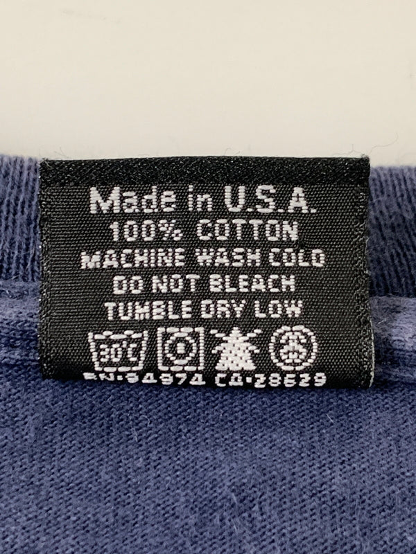 【中古品】【メンズ】 STUSSY CUSTOMADE ステューシー カスタムメイド SKULL PRINT TEE スカル プリント 半袖Tシャツ メンズ トップス 骸骨 142-260720-em-55-min カラー：ネイビー 万代Net店