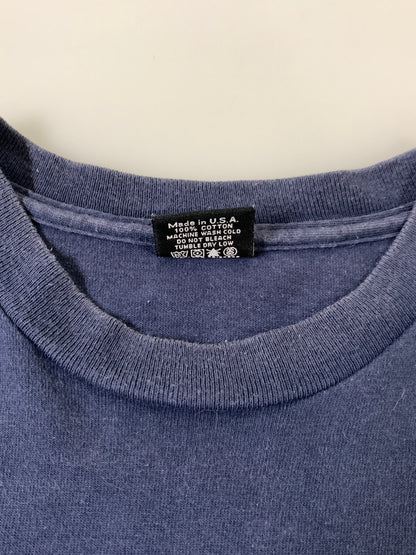 【中古品】【メンズ】 STUSSY CUSTOMADE ステューシー カスタムメイド SKULL PRINT TEE スカル プリント 半袖Tシャツ メンズ トップス 骸骨 142-260720-em-55-min カラー：ネイビー 万代Net店