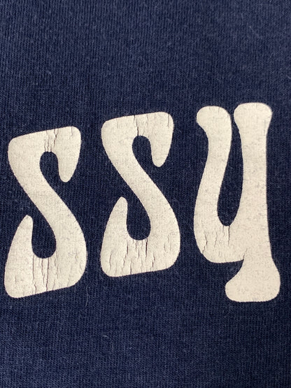 【中古品】【メンズ】 STUSSY CUSTOMADE ステューシー カスタムメイド SKULL PRINT TEE スカル プリント 半袖Tシャツ メンズ トップス 骸骨 142-260720-em-55-min カラー：ネイビー 万代Net店