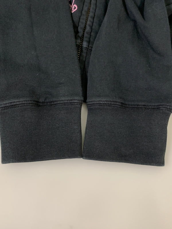 【中古品】【メンズ】 ED HARDY エドハーディ ZIP HOODIE ジップ フーディ ジップアップ メンズ ライトアウター パーカー 146-260720-em-60-min サイズ：Ｓ カラー：ブラック 万代Net店