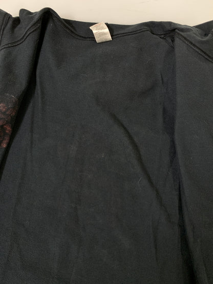【中古品】【メンズ】 ED HARDY エドハーディ ZIP HOODIE ジップ フーディ ジップアップ メンズ ライトアウター パーカー 146-260720-em-60-min サイズ：Ｓ カラー：ブラック 万代Net店