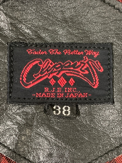 【中古品】【メンズ】 R.J.B アールジェイビー WORK JACKET ワークジャケット メンズ アウター ジップアップ 刺繍 145-260720-em-53-min サイズ：38 カラー：ブラック 万代Net店