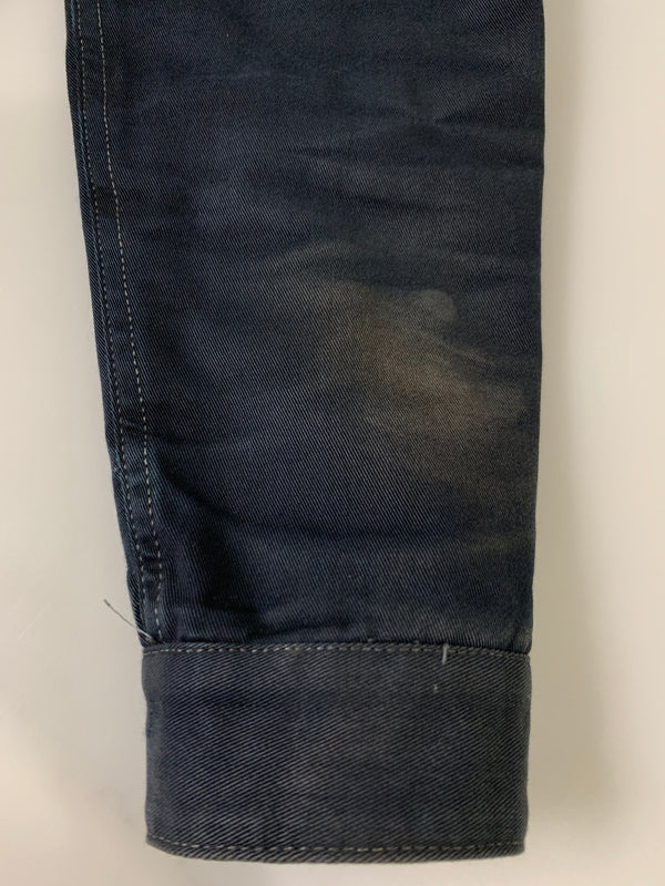 【中古品】【メンズ】 R.J.B アールジェイビー コットンツイル ボア ジャケット メンズ アウター ボタンダウン 145-260720-em-54-min サイズ：38 カラー：ブラック 万代Net店