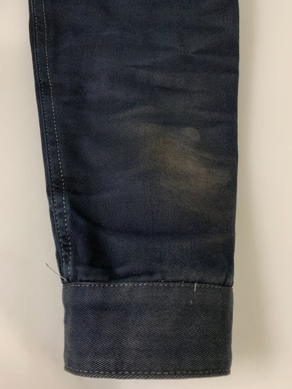 【中古品】【メンズ】 R.J.B アールジェイビー コットンツイル ボア ジャケット メンズ アウター ボタンダウン 145-260720-em-54-min サイズ：38 カラー：ブラック 万代Net店