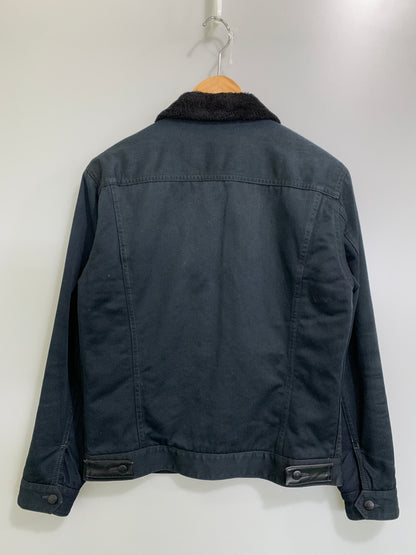 【中古品】【メンズ】 R.J.B アールジェイビー コットンツイル ボア ジャケット メンズ アウター ボタンダウン 145-260720-em-54-min サイズ：38 カラー：ブラック 万代Net店