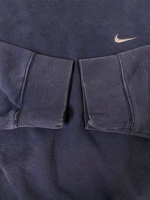 【現状渡し品】【メンズ】 NIKE ナイキ 00S LS SWEAT SHIRT スウェットシャツ 146-260721-zi-02-min サイズ：XL カラー：ネイビー 万代Net店