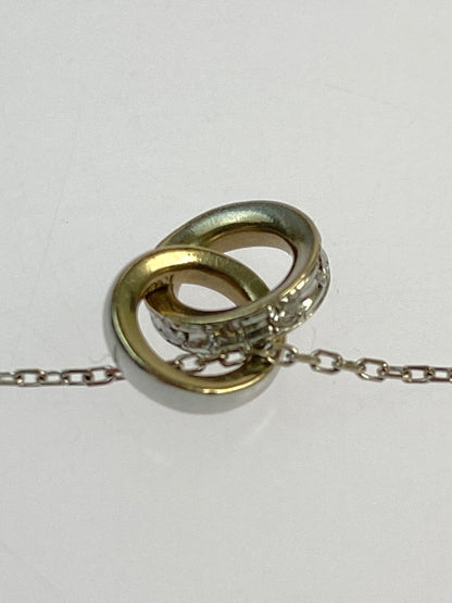 【中古品】【レディース】 4℃ ヨンドシー K18WG ネックレス 18金ホワイトゴールド アクセサリー 192-260723-jt-06-min カラー：ホワイトゴールド 万代Net店