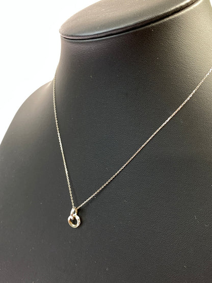 【中古品】【レディース】 4℃ ヨンドシー K18WG ネックレス 18金ホワイトゴールド アクセサリー 192-260723-jt-06-min カラー：ホワイトゴールド 万代Net店