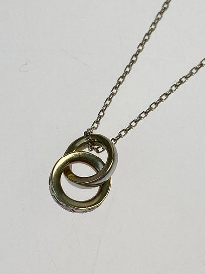 【中古品】【レディース】 4℃ ヨンドシー K18WG ネックレス 18金ホワイトゴールド アクセサリー 192-260723-jt-06-min カラー：ホワイトゴールド 万代Net店