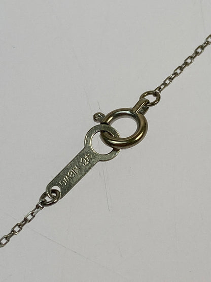 【中古品】【レディース】 4℃ ヨンドシー K18WG ネックレス 18金ホワイトゴールド アクセサリー 192-260723-jt-06-min カラー：ホワイトゴールド 万代Net店