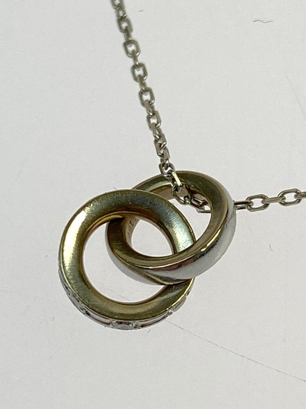 【中古品】【レディース】 4℃ ヨンドシー K18WG ネックレス 18金ホワイトゴールド アクセサリー 192-260723-jt-06-min カラー：ホワイトゴールド 万代Net店