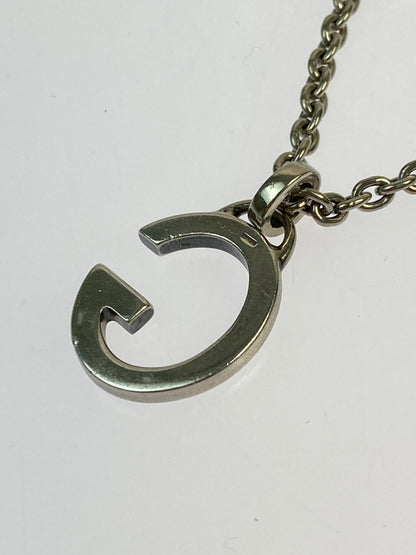 【中古品】【メンズ/レディース】 GUCCI グッチ Gマーク ネックレス アクセサリー 182-260723-jt-03-min カラー：シルバー 万代Net店