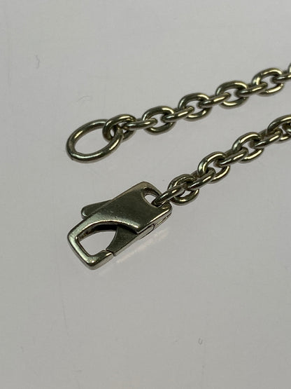 【中古品】【メンズ/レディース】 GUCCI グッチ Gマーク ネックレス アクセサリー 182-260723-jt-03-min カラー：シルバー 万代Net店