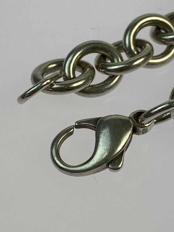 【中古品】【メンズ/レディース】 TIFFANY&CO ティファニー リターントゥ ラウンドタグ ブレスレット アクセサリー 182-260723-jt-02-min カラー：シルバー 万代Net店