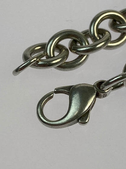 【中古品】【メンズ/レディース】 TIFFANY&CO ティファニー リターントゥ ラウンドタグ ブレスレット アクセサリー 182-260723-jt-02-min カラー：シルバー 万代Net店