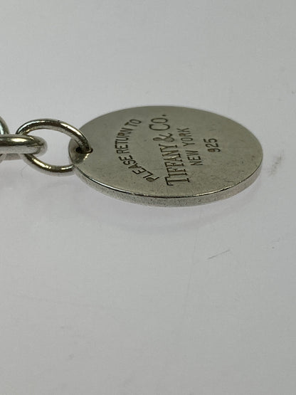 【中古品】【メンズ/レディース】 TIFFANY&CO ティファニー リターントゥ ラウンドタグ ブレスレット アクセサリー 182-260723-jt-02-min カラー：シルバー 万代Net店