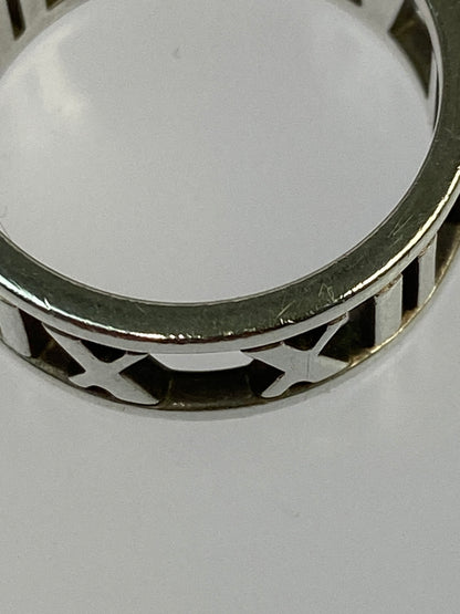 【中古品】【メンズ/レディース】 TIFFANY&CO ティファニー オープン アトラス リング 指輪 アクセサリー 182-260723-jt-01-min カラー：シルバー 11号 万代Net店