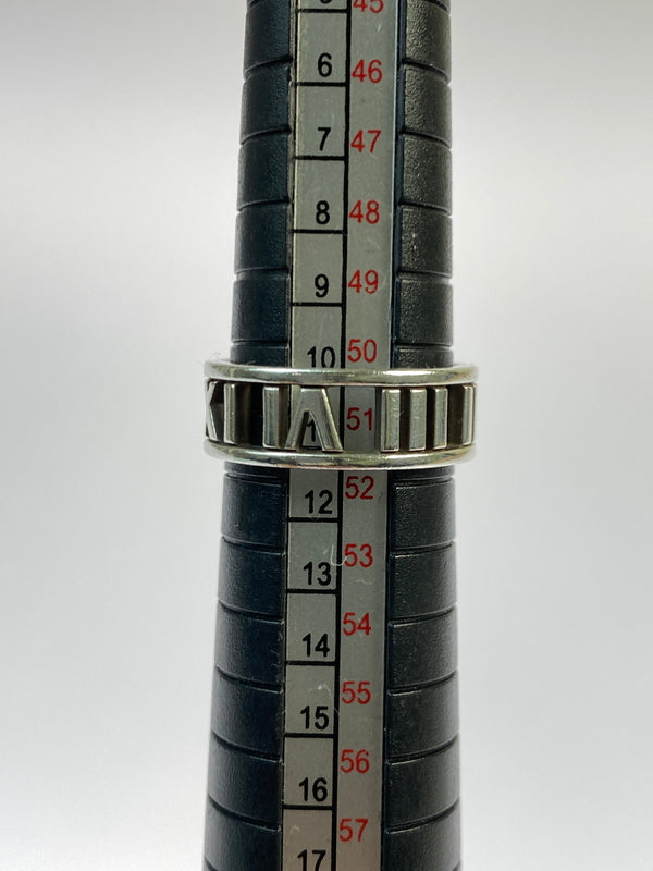 【中古品】【メンズ/レディース】 TIFFANY&CO ティファニー オープン アトラス リング 指輪 アクセサリー 182-260723-jt-01-min カラー：シルバー 11号 万代Net店