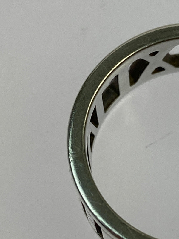 【中古品】【メンズ/レディース】 TIFFANY&CO ティファニー オープン アトラス リング 指輪 アクセサリー 182-260723-jt-01-min カラー：シルバー 11号 万代Net店