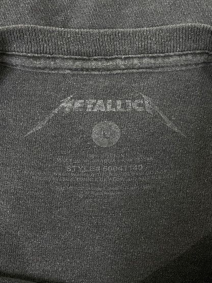 【現状渡し品】【メンズ】 USED ユーズド MARALLICA SS PRINT TEE プリント Tシャツ トップス 146-260721-zi-04-min サイズ：L カラー：グレー 万代Net店