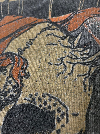 【現状渡し品】【メンズ】 USED ユーズド MARALLICA SS PRINT TEE プリント Tシャツ トップス 146-260721-zi-04-min サイズ：L カラー：グレー 万代Net店