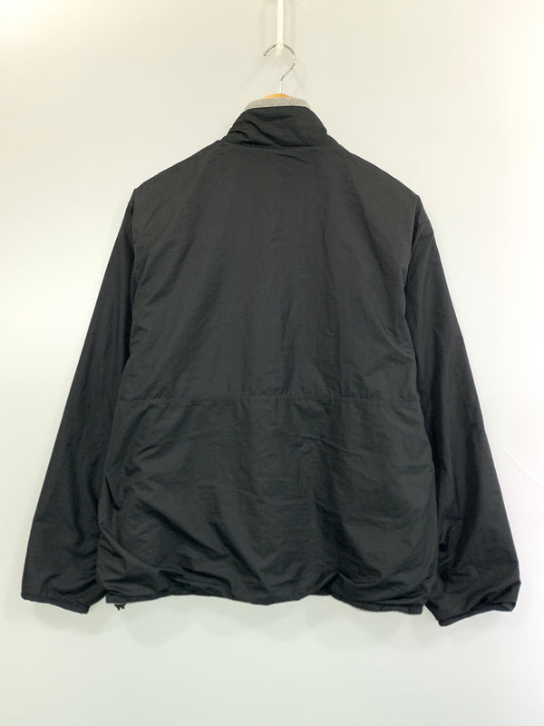 【中古品】【メンズ】 PATAGONIA パタゴニア REVERSIBLE GLISSADE PULLOVER 30273 90S USA製 リバーシブル グリセード プルオーバー メンズ アウター ナイロン フリース 144-260724-jt-01-min サイズ：M カラー：ブラック/グレー 万代Net店