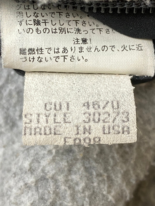 【中古品】【メンズ】 PATAGONIA パタゴニア REVERSIBLE GLISSADE PULLOVER 30273 90S USA製 リバーシブル グリセード プルオーバー メンズ アウター ナイロン フリース 144-260724-jt-01-min サイズ：M カラー：ブラック/グレー 万代Net店
