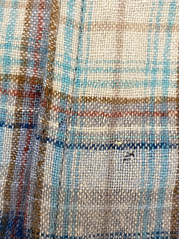 【中古品】【メンズ】 PENDLETON テンダーロイン WOOL PLAID LOOP SHIRT 70S ウール プレイド ループシャツ 70年代 メンズ 長袖シャツ ヴィンテージ 144-260720-em-86-min サイズ：Ｓ カラー：ブルー系 万代Net店