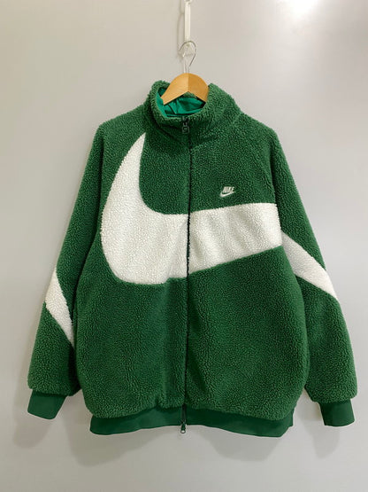 【中古品】【メンズ】 NIKE ナイキ BQ6546-341 BIG SWOOSH REVERSIBLE BOA JACKET リバーシブル ボア ジャケット アウター 148-260721-zi-10-min サイズ：3XL カラー：グリーン 万代Net店