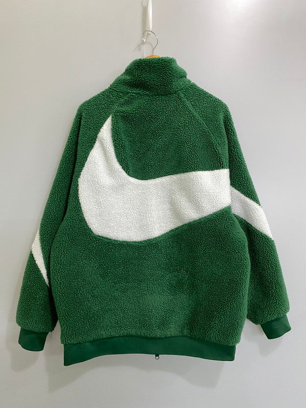 【中古品】【メンズ】 NIKE ナイキ BQ6546-341 BIG SWOOSH REVERSIBLE BOA JACKET リバーシブル ボア ジャケット アウター 148-260721-zi-10-min サイズ：3XL カラー：グリーン 万代Net店